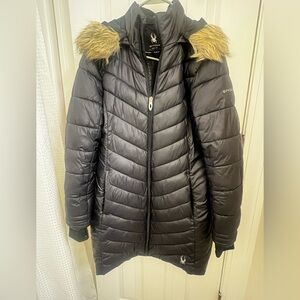 Spyder Women's Boundless Long Puffer Coat | medium